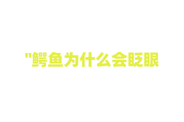 "鳄鱼为什么会眨眼？揭秘这一奇怪的行为"